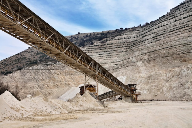 Italy, Maddaloni (Naples), stone pit