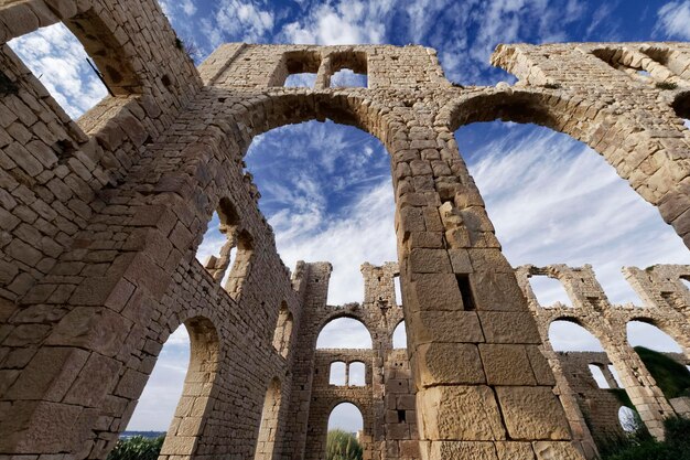 Italy; Sicily, Sampieri (Ragusa Province), ruins of an old bricks factory