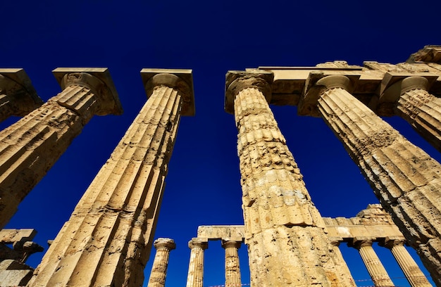 Italy, Sicily, Selinunte, Greek Hera Temple (409 b.C.)