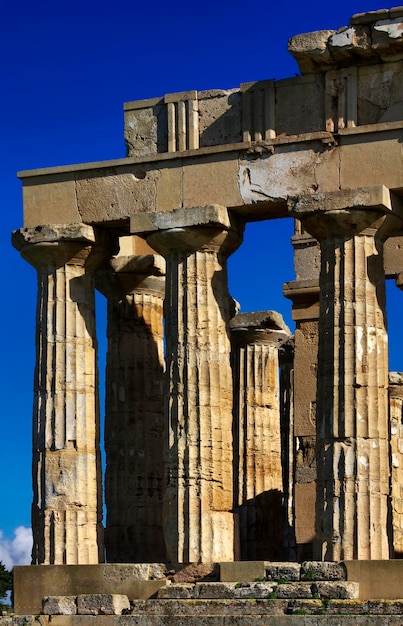 Italy, Sicily, Selinunte, Greek Hera Temple (409 b.C.)