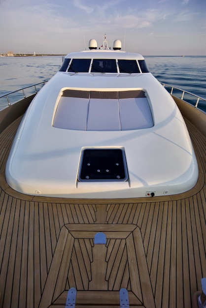 Italy, Tuscany, Viareggio, Tecnomar Velvet 83' luxury yacht