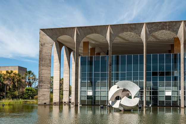 itamaraty paleis ministerie van buitenlandse zaken van brazilië brasilia df brazil op 14 augustus 2008