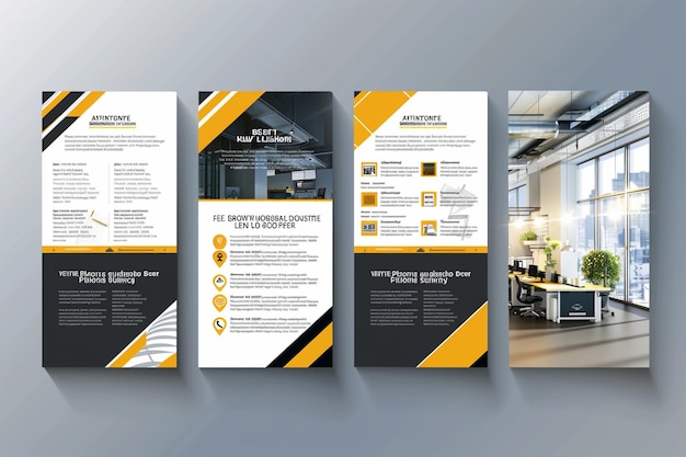 Its a modern professional creative and eyecatchy corporate business flyer