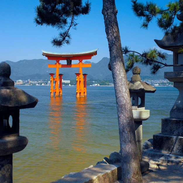 Itsukushima Miyajima-eiland Japan