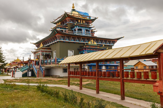 Ivolginsky datsan, buriazia russia