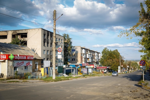 Izium kharkiv regione ucraina 09222022