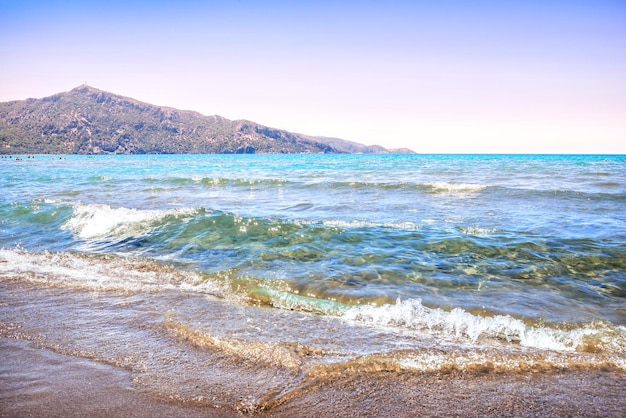 Iztuzu Beach Turtle Beach Dalyan Rivier Middellandse Zee Marmaris Turkije