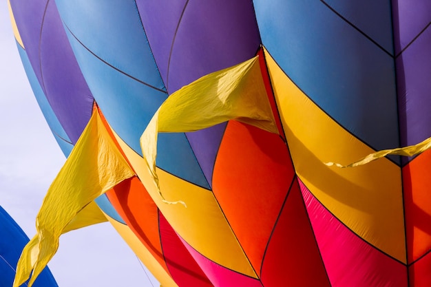 Jaarlijks heteluchtballonfestival in Erie, Colorado.
