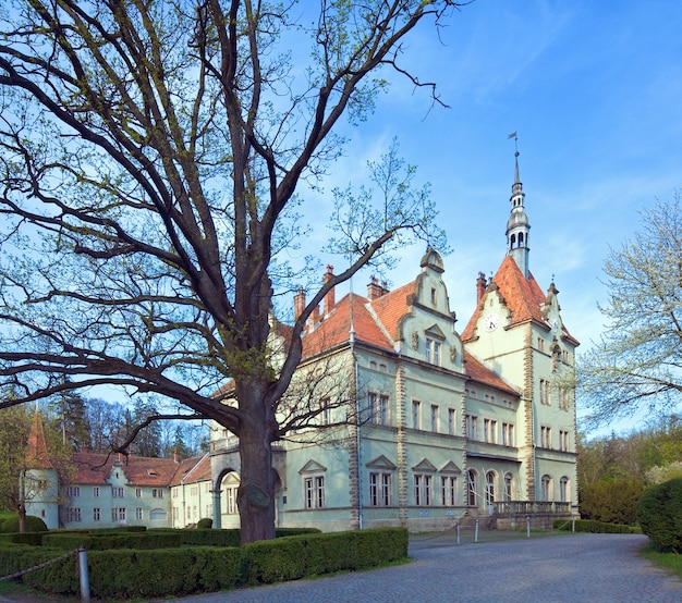 Jachtkasteel van graaf Schonborn in Carpaty