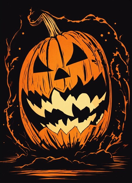 Photo jack o' lantern icon set halloween pumpkins vector