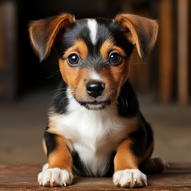 Jack Russell Puppy Begging