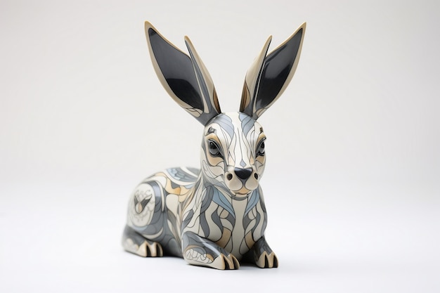 Photo jackalope sculpture