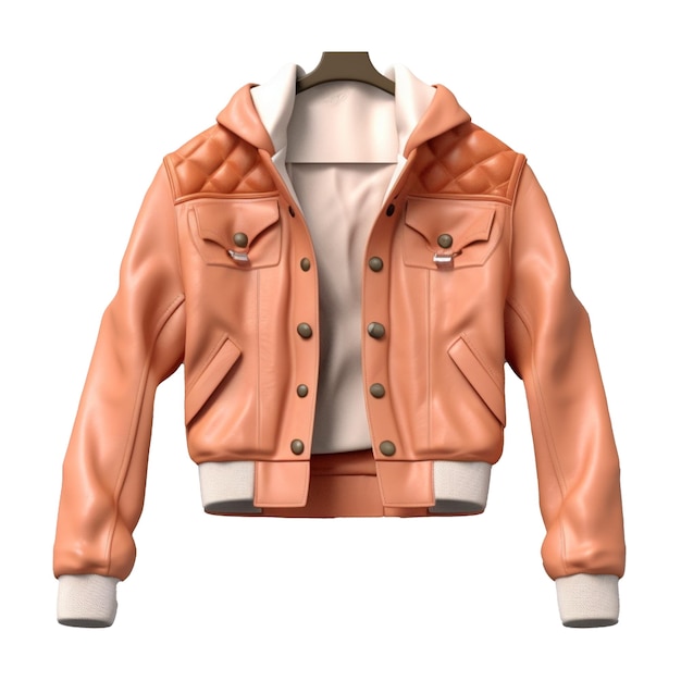 Jacket isolated on background with Generative AI