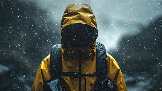 Jacket rain gear