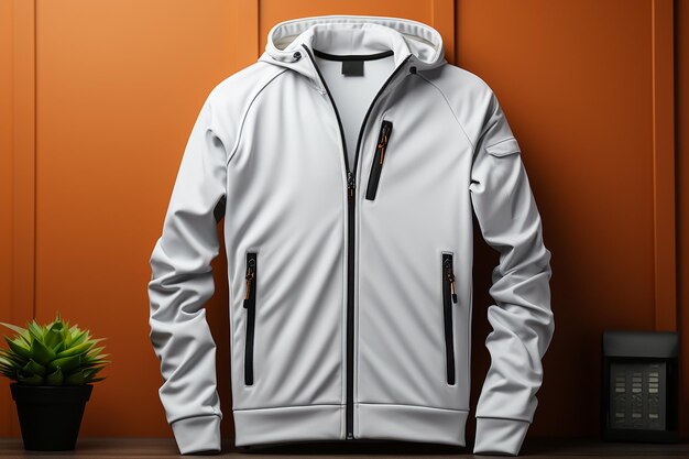 Jacket Zipper Mockup