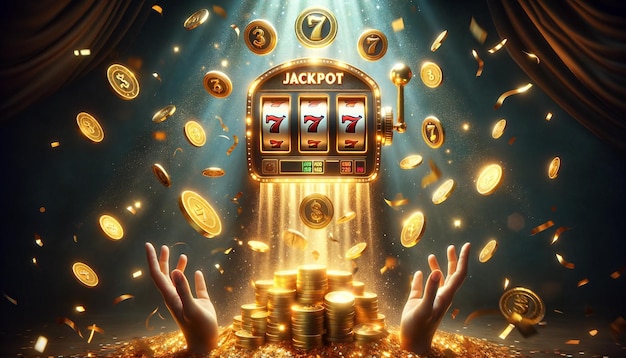 Jackpot winnen met Magical Levitating Slot Machine