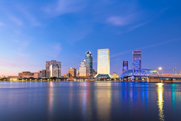 Jacksonville florida usa skyline