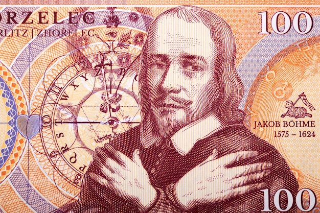 Jacob Boehme een portret van geld