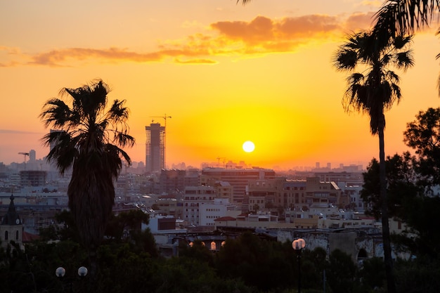 Jaffa Tel AvivYafo Israel Cityscape Sunrise