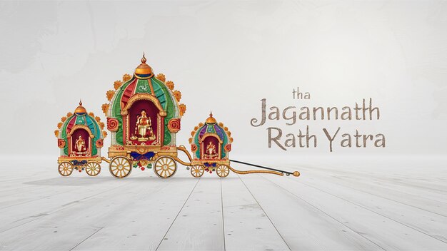 Jagannath rath yatra Generatief ao