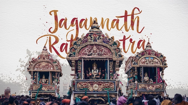 Jagannath rath yatra Generatief ao