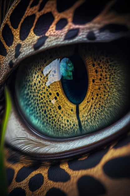 Jaguar eye