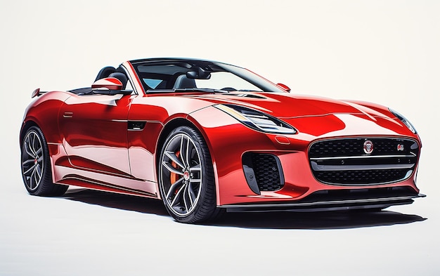 Генеративный ИИ Jaguar F Type