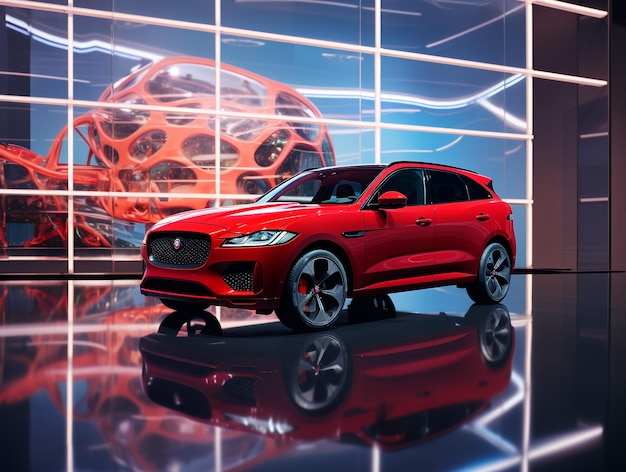 Jaguar FPACE exhibition