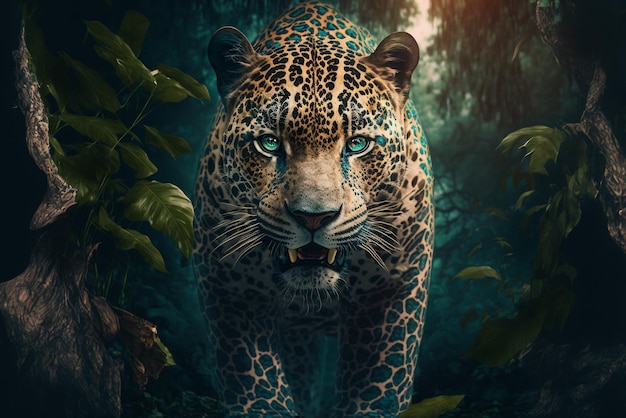 jaguar god jungle, generatieve ai