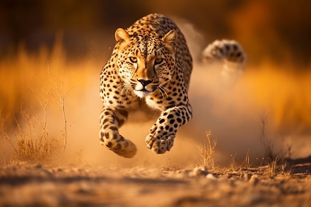 Jaguar running