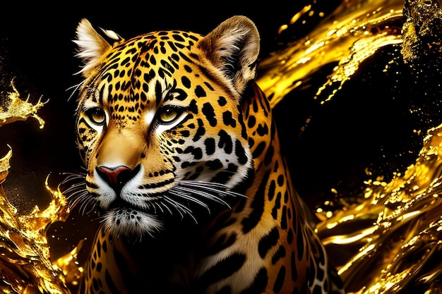 Foto jaguar sfondi hd con un giaguaro