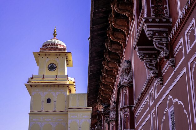 Jaipur indiadecember 30 2018 the clock tower inside city palace\
jaipur india