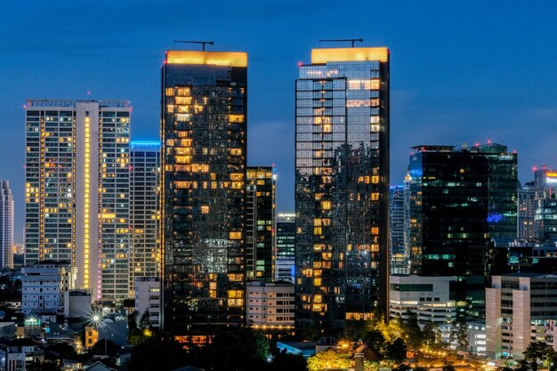 写真 ジャカルタの都市風景