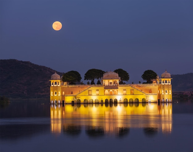 Jal Mahal Water Palace Jaipur Rajasthan India