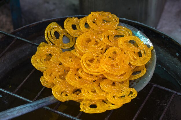 сладкая пища jalebi