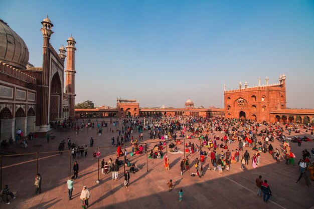 Jama Masjid-moskee Old Delhi India