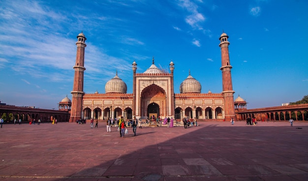 Jama Masjid Mosque Old Delhi India