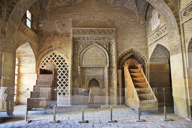 Jameh Mosque in Isfahan, Iran