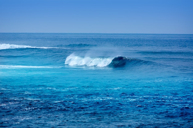 Jandia surf beach waves in Fuerteventura