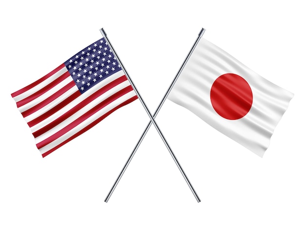 Japan Flag 3d Illustration