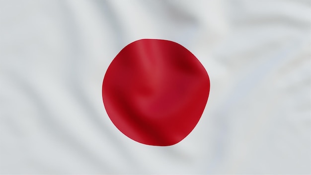 Photo japan flag