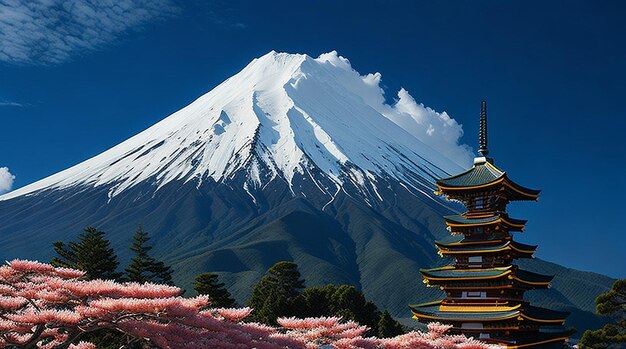 Japan Nationaal Symbool Sightseeing mount fuji Vertegenwoordiger Landmark Beautiful Mountain