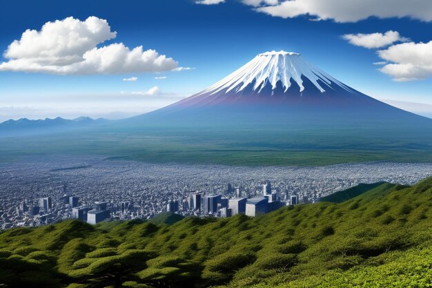 Japan national symbol sightseeing mount fuji representative landmark beautiful mountain