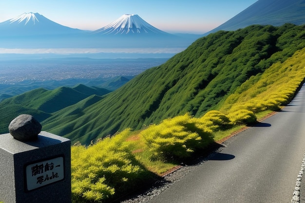 日本の国の象徴 観光富士山 代表的なランドマーク 美しい山