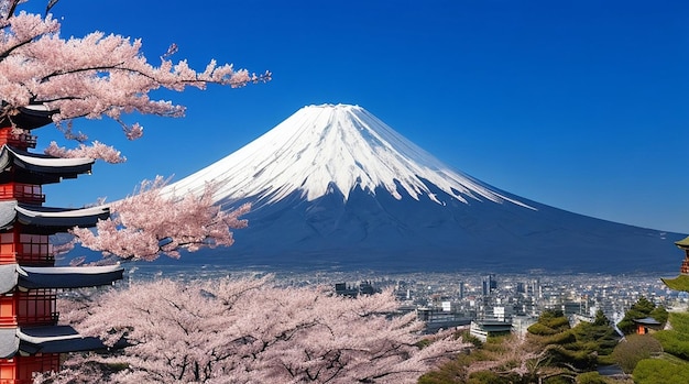 Japan National Symbol Sightseeing mount fuji Representative Landmark Beautiful Mountain