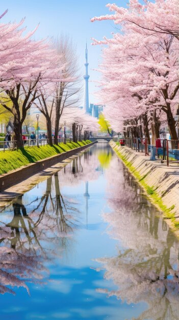 japan zen tokyo tv tower landscape panorama view photography Sakura flowers pagoda peace silence