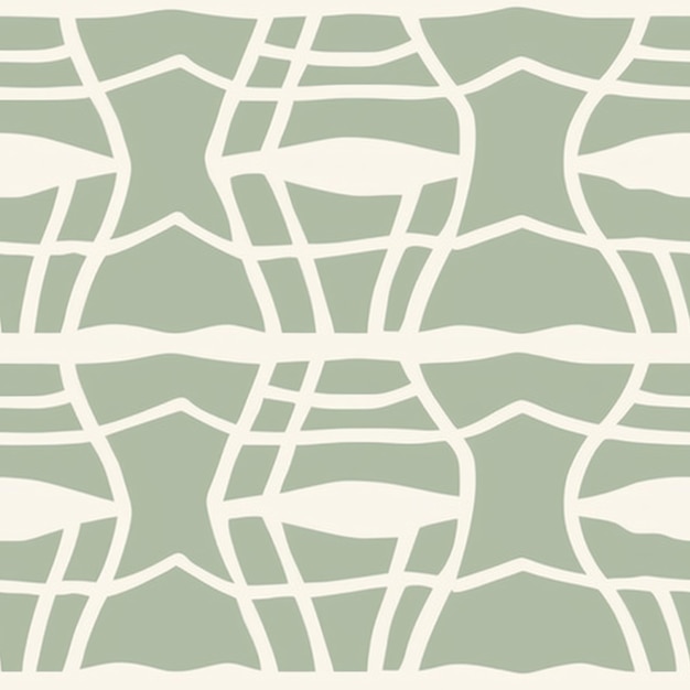 japandi simple minimalist nature neutral faded lines symmetrical pattern in sage and