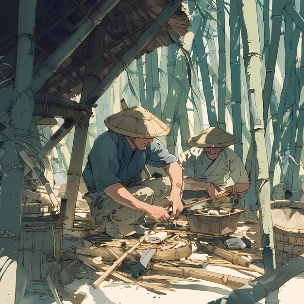 Japanese Basketry A Craftsmans Artistry in Action