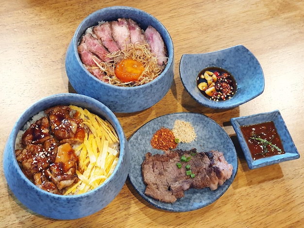 Japanese Beef Steak Rice Bowl