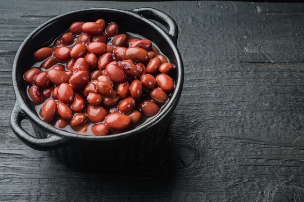 Japanese canned food ingredient, sweet red beans